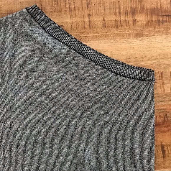 NWT RtA One Shoulder Metallic Sweater Size XS - Picture 6 of 12